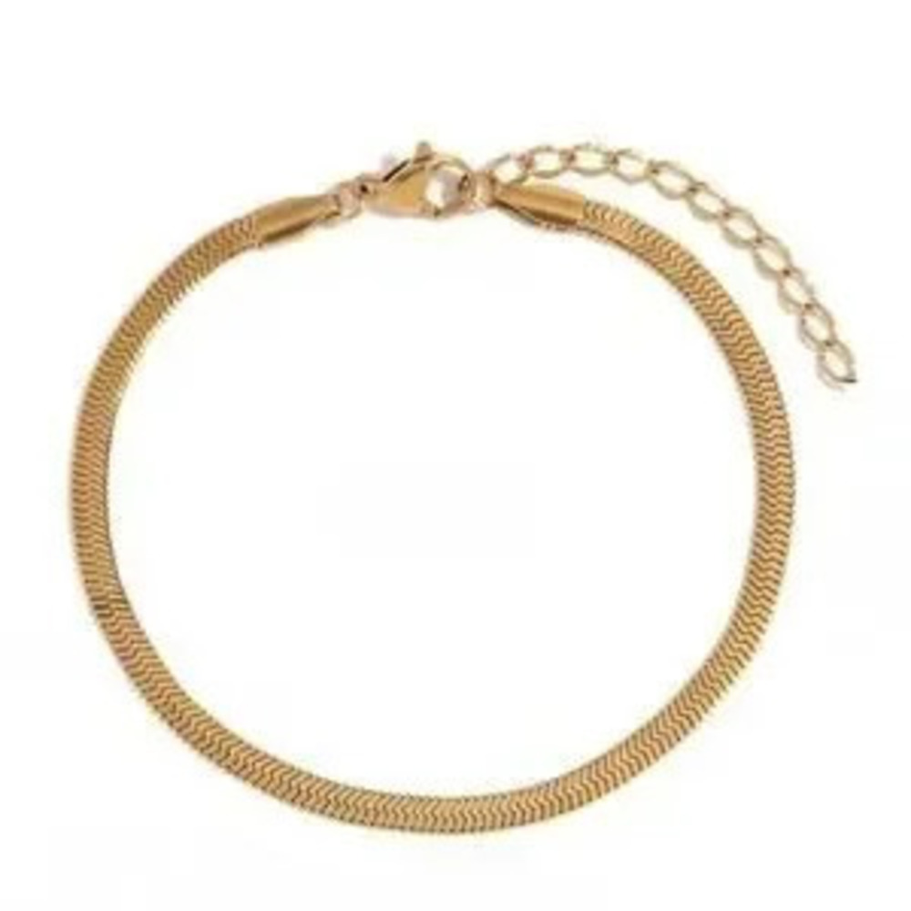 Minimalist Gold Tone Elegant Bracelet